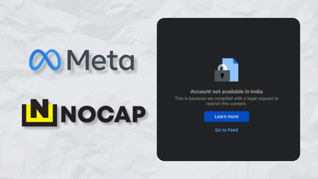 Facebook blocks Malayalam digital outlet NOCAP’s page in India; Vijayan accuses UDF of suppressing press freedom