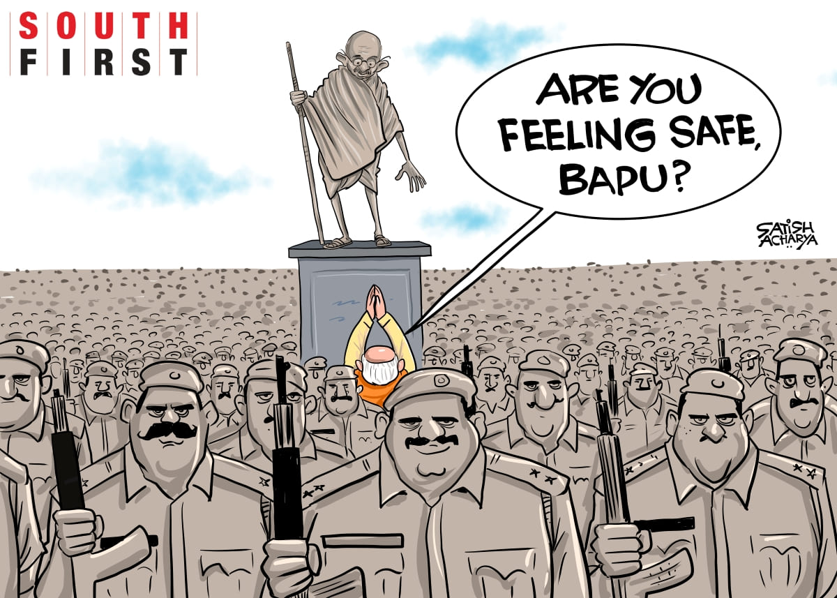 On Gandhi Jayanti, Delhi police restricts protests against CEC Gyanesh Kumar and ECI