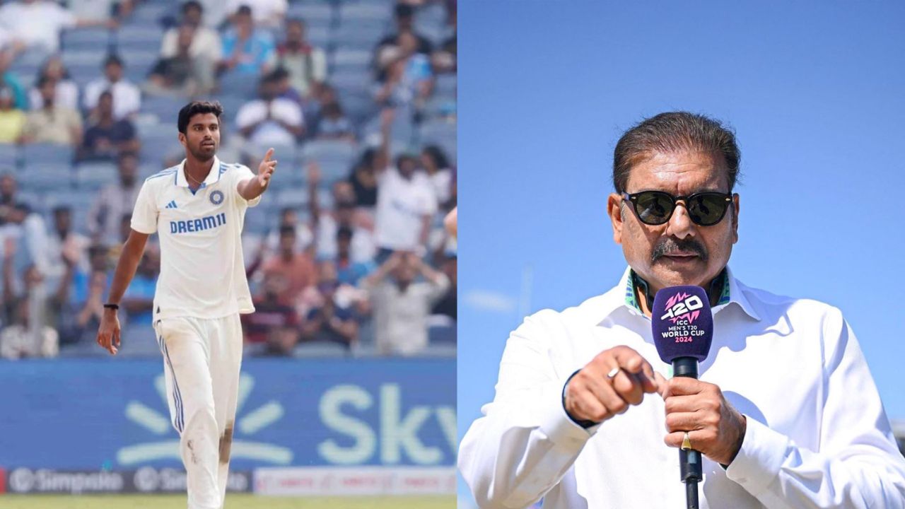 Ravi Shastri Praises Washington: వాషింగ్టన్ సుందర్ పై రవిశాస్త్రీ ప్రశంసలు