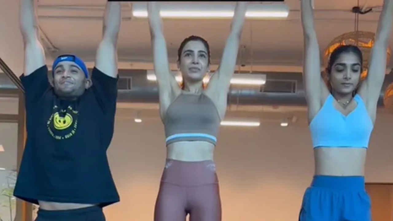 Samantha Dead Hang Challenge:  సమంత డెడ్ హ్యాంగ్ ఛాలెంజ్.. వీడియో వైరల్