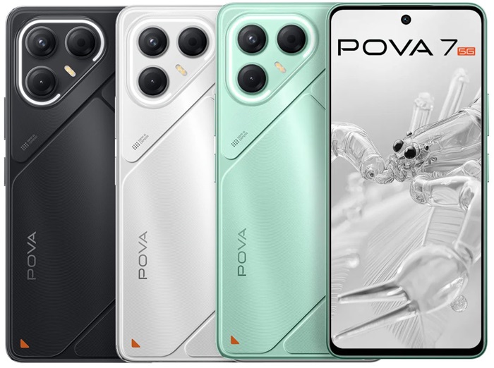 Tecno pova series: 6000mAh బ్యాటరీతో టెక్నో పోవా 7 సిరీస్ మొబైల్.. ఫీచర్లు చూస్తే పిచ్చేక్కిపోవాల్సిందే! Tecno pova series: 6000mAh బ్యాటరీతో టెక్నో పోవా 7 సిరీస్ మొబైల్.. ఫీచర్లు చూస్తే పిచ్చేక్కిపోవాల్సిందే!