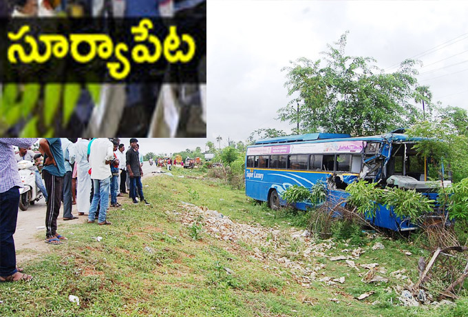 ప్రైవేటు బస్సు బోల్తా..10 మందికి గాయాలు ప్రైవేటు బస్సు బోల్తా..10 మందికి గాయాలు