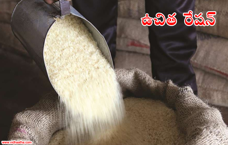 ఉచితంగా రేషన్ బియ్యం ఉచితంగా రేషన్ బియ్యం