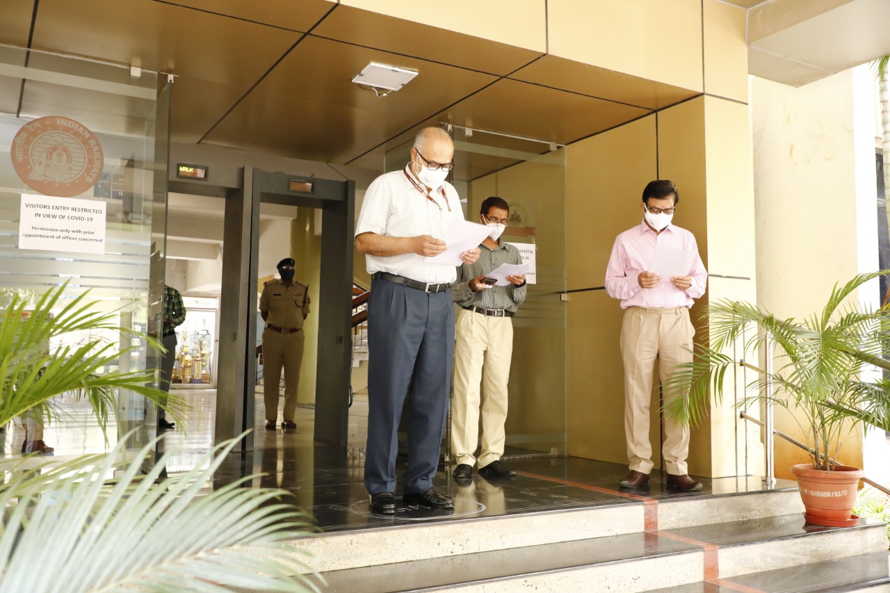 దక్షిణ మధ్య రైల్వే ఆధ్వర్యంలో ఉగ్రవాద వ్యతిరేక దినం దక్షిణ మధ్య రైల్వే ఆధ్వర్యంలో ఉగ్రవాద వ్యతిరేక దినం
