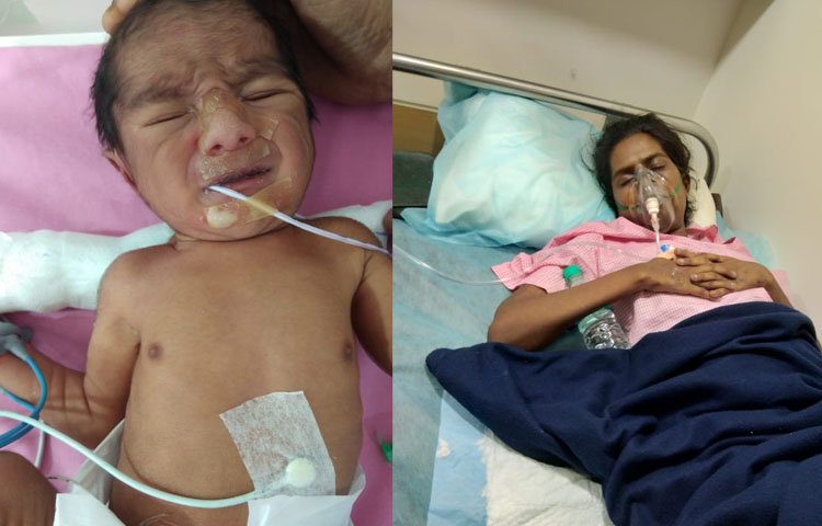 కరోనా చికిత్స పొందుతూ ప్రసవించిన టాస్క్ ఫోర్స్ కానిస్టేబుల్ భార్య..విషమ పరిస్థితులలో ఆదుకున్న డిఐజి కరోనా చికిత్స పొందుతూ ప్రసవించిన టాస్క్ ఫోర్స్ కానిస్టేబుల్ భార్య..విషమ పరిస్థితులలో ఆదుకున్న డిఐజి
