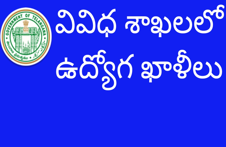 తెలంగాణ ఉద్యోగ ఖాళీలు తెలంగాణ ఉద్యోగ ఖాళీలు