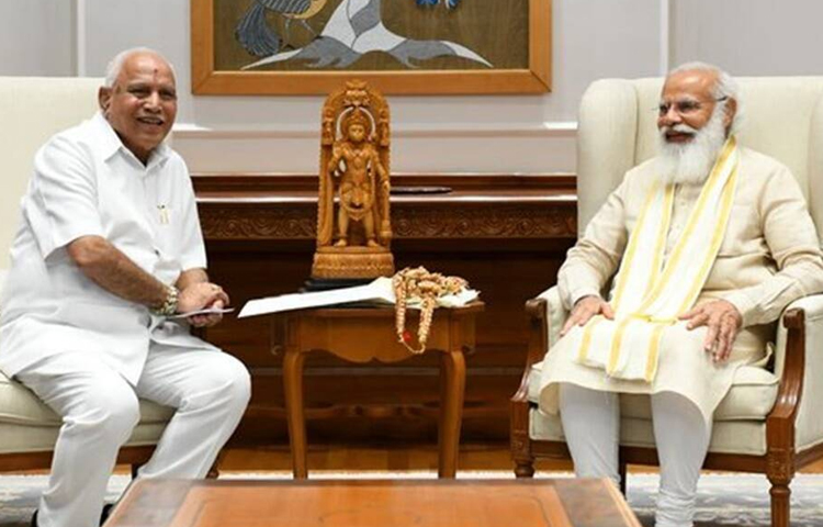 సీఎం యడియూరప్ప రాజీనామాకు రంగం సిద్ధం! సీఎం యడియూరప్ప రాజీనామాకు రంగం సిద్ధం!