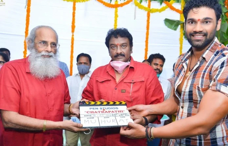 బాలీవుడ్ లో ఛత్రపతి బాలీవుడ్ లో ఛత్రపతి