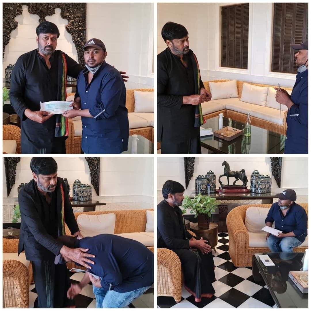 శివశంకర్ మాస్టర్ కుటుంబానికి మెగాస్టార్ సాయం శివశంకర్ మాస్టర్ కుటుంబానికి మెగాస్టార్ సాయం