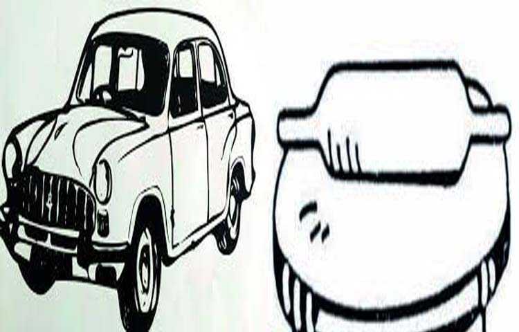 కారు గుర్తును కొట్టేస్తున్న రొట్టెల పీట..! కారు గుర్తును కొట్టేస్తున్న రొట్టెల పీట..!