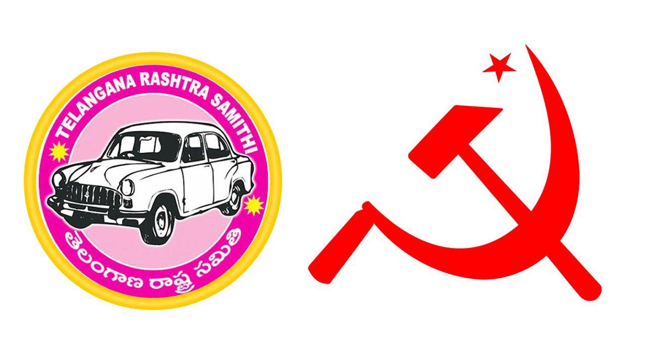 కమ్యూనిస్టులు టీఆర్ఎస్తో అందుకే జట్టు కట్టారట! కమ్యూనిస్టులు టీఆర్ఎస్తో అందుకే జట్టు కట్టారట!