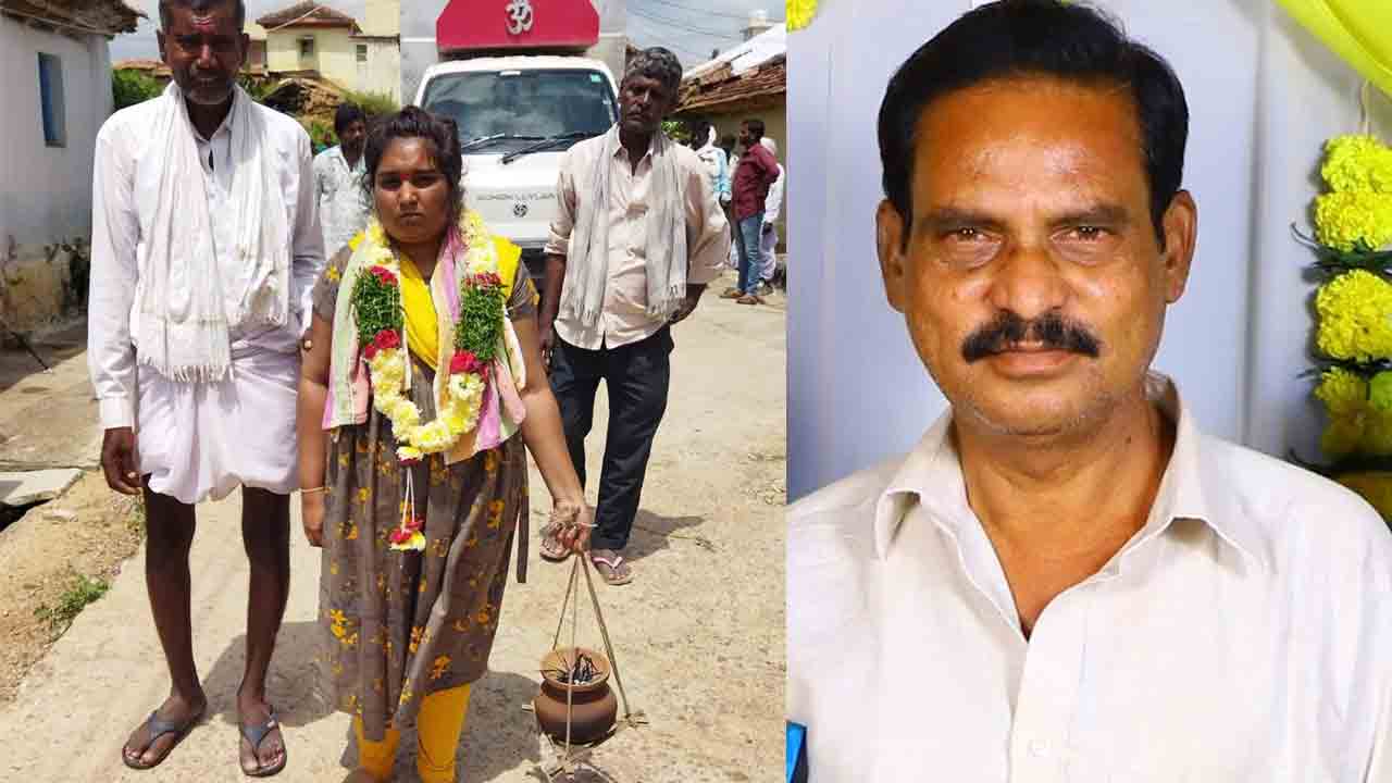 భార్య సమాధి వద్ద నివాళులర్పిస్తుండగా భర్తకు గుండెపోటు.. కూతురు అంత్యక్రియలు భార్య సమాధి వద్ద నివాళులర్పిస్తుండగా భర్తకు గుండెపోటు.. కూతురు అంత్యక్రియలు