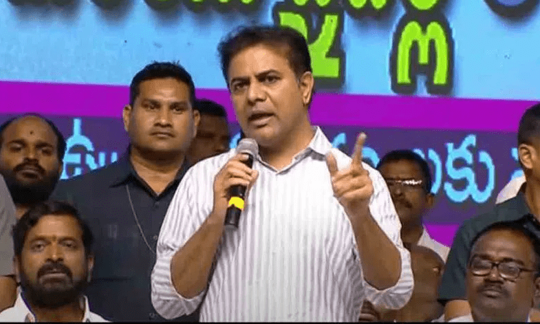 పేదవాడి ముఖంలో చిరునవ్వు చూస్తేనే మన జన్మ ధన్యం: కేటీఆర్ పేదవాడి ముఖంలో చిరునవ్వు చూస్తేనే మన జన్మ ధన్యం: కేటీఆర్