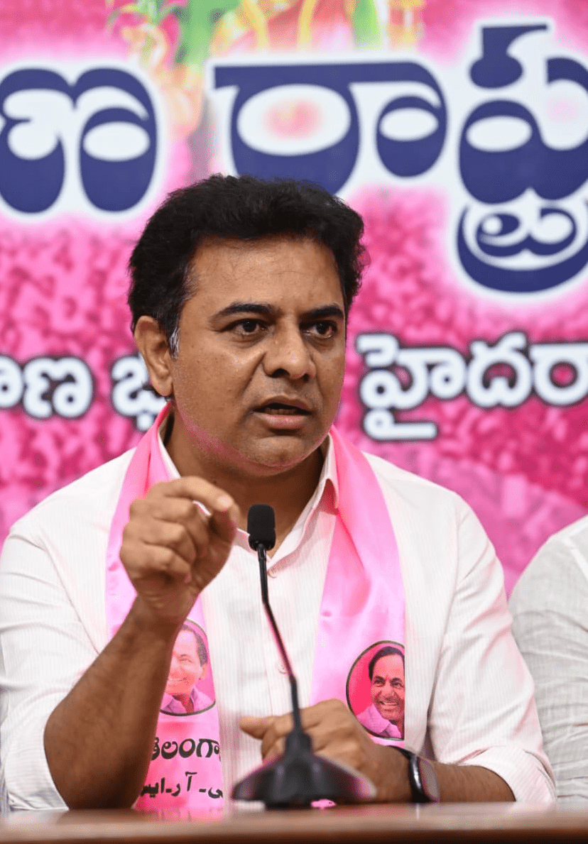 అందుకే జగన్నాథంతో ఫోన్లో మాట్లాడా.. తప్పేముంది!.. రాజగోపాల్ కూడా మాకే ఓటేయాలి: KTR అందుకే జగన్నాథంతో ఫోన్లో మాట్లాడా.. తప్పేముంది!.. రాజగోపాల్ కూడా మాకే ఓటేయాలి: KTR