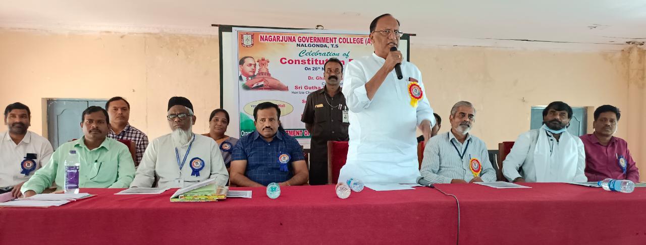 సంక్షేమ పాలనకు మార్గదర్శి రాజ్యాంగం: గుత్తా సంక్షేమ పాలనకు మార్గదర్శి రాజ్యాంగం: గుత్తా