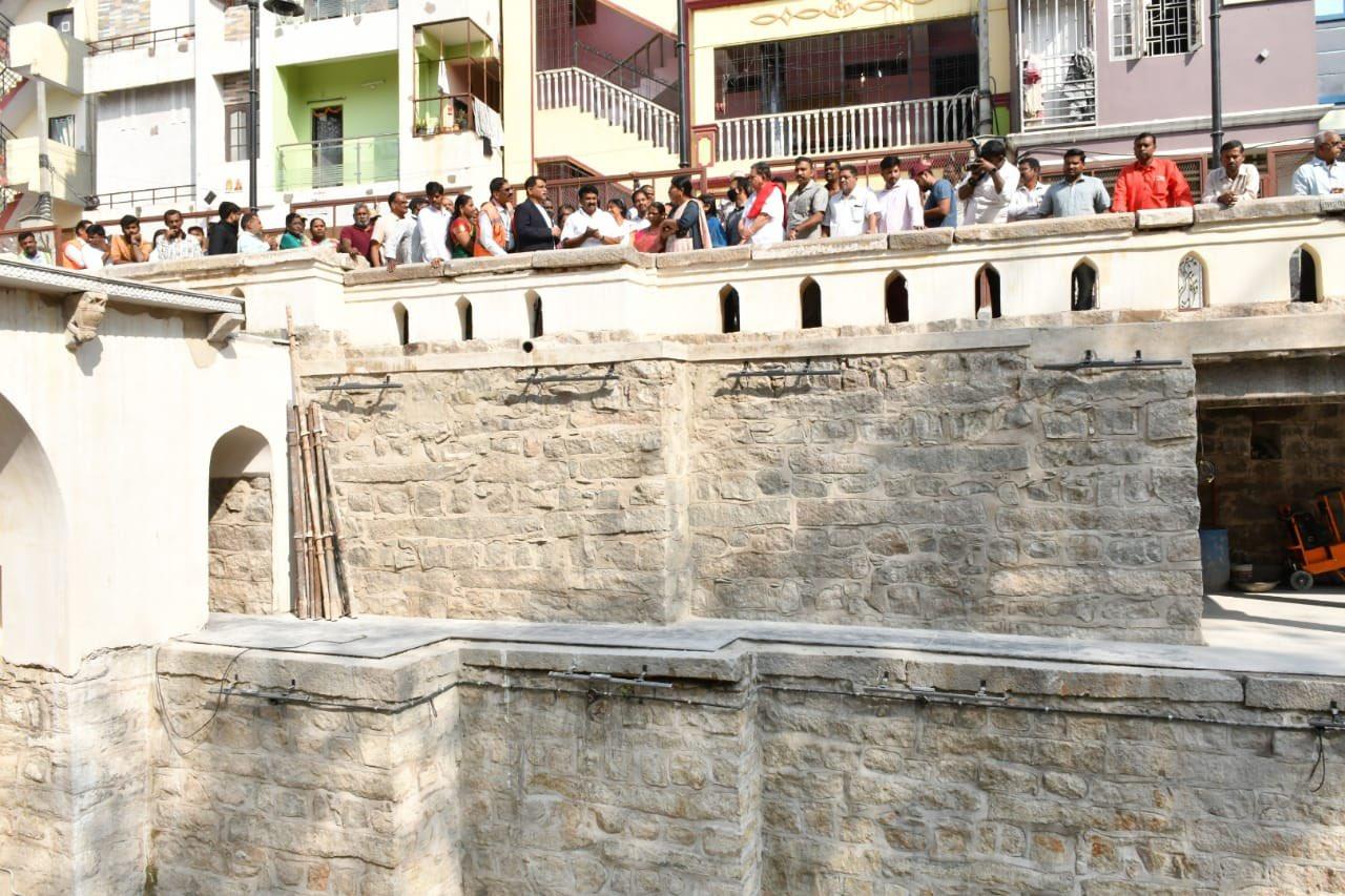 సిద్దమైన బన్సీలాల్ పేట ‘మెట్ల బావి’.. నెలాఖరున ప్రారంభం సిద్దమైన బన్సీలాల్ పేట ‘మెట్ల బావి’.. నెలాఖరున ప్రారంభం