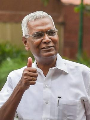 జాతీయ స్థాయిలో కాంగ్రెస్తో కలిసి పని చేస్తాం: సీపీఐ రాజా జాతీయ స్థాయిలో కాంగ్రెస్తో కలిసి పని చేస్తాం: సీపీఐ రాజా