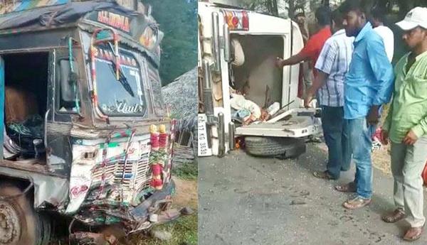 కారును ఢీకొట్టిన లారీ.. అక్కడికక్కడే ఆరుగురు మృతి కారును ఢీకొట్టిన లారీ.. అక్కడికక్కడే ఆరుగురు మృతి