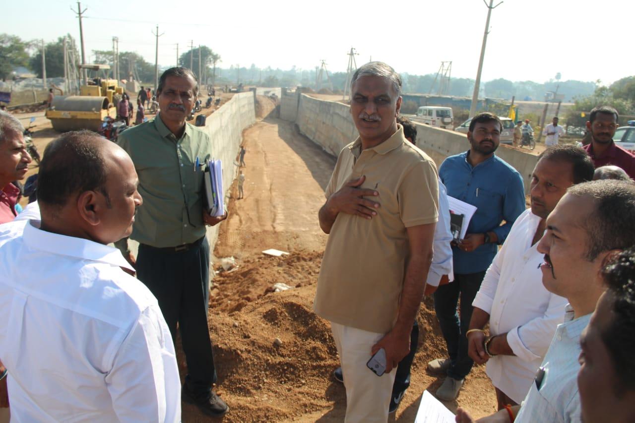 మెదక్: మార్చిలో దుద్దేడకు రైలు: మంత్రి హరీశ్ రావు మెదక్: మార్చిలో దుద్దేడకు రైలు: మంత్రి హరీశ్ రావు
