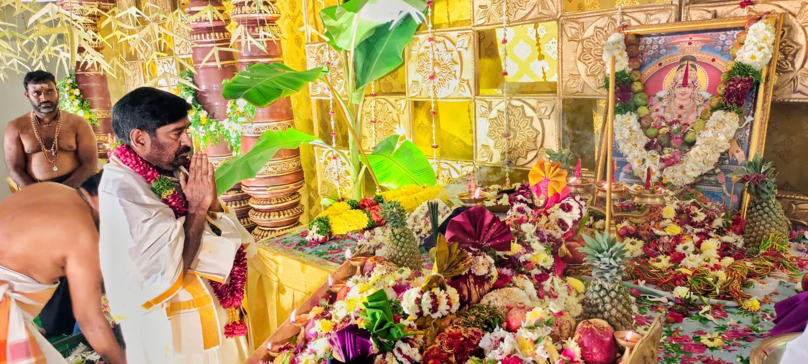 సూర్యాపేట: మంత్రి క్యాంపు కార్యాలయంలో అయ్యప్ప మహాపడి పూజోత్సవం సూర్యాపేట: మంత్రి క్యాంపు కార్యాలయంలో అయ్యప్ప మహాపడి పూజోత్సవం