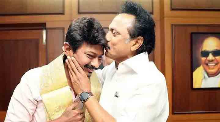 మంత్రిగా ప్రమాణం చేయనున్న సీఎం స్టాలిన్ కుమారుడు మంత్రిగా ప్రమాణం చేయనున్న సీఎం స్టాలిన్ కుమారుడు