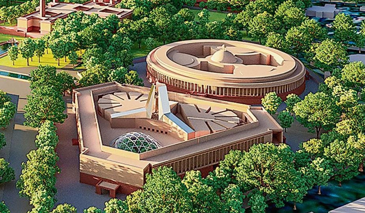 Parliament | కొత్త పార్లమెంటు భవనంలో ప్రత్యేక సమావేశాలు Parliament | కొత్త పార్లమెంటు భవనంలో ప్రత్యేక సమావేశాలు