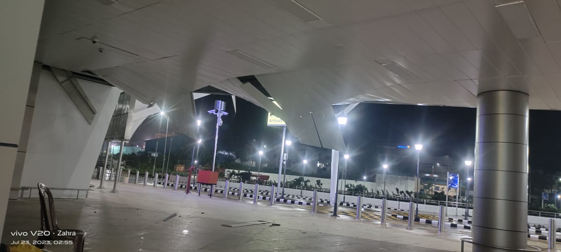 Andaman | ప్రధాని ప్రారంభించిన వారానికే.. కూలిన ఎయిర్పోర్ట్ సీలింగ్ పాల్స్ Andaman | ప్రధాని ప్రారంభించిన వారానికే.. కూలిన ఎయిర్పోర్ట్ సీలింగ్ పాల్స్
