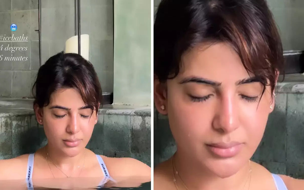 Samantha: చల్లని నీటిలో సమంత సాహసం.. మరీ ఇంత మొండిదా? Samantha: చల్లని నీటిలో సమంత సాహసం.. మరీ ఇంత మొండిదా?