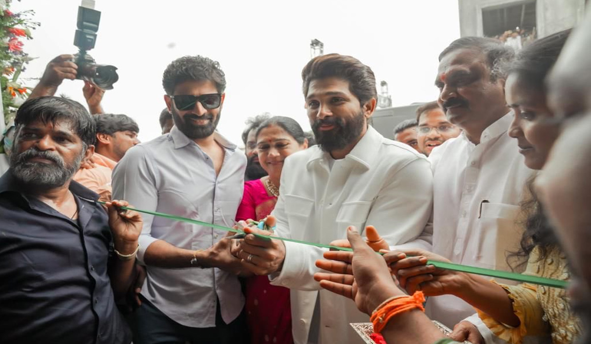 Allu Arjun | నాగార్జునసాగర్లో ఐకాన్ స్టార్ అల్లు అర్జున్ సందడి Allu Arjun | నాగార్జునసాగర్లో ఐకాన్ స్టార్ అల్లు అర్జున్ సందడి