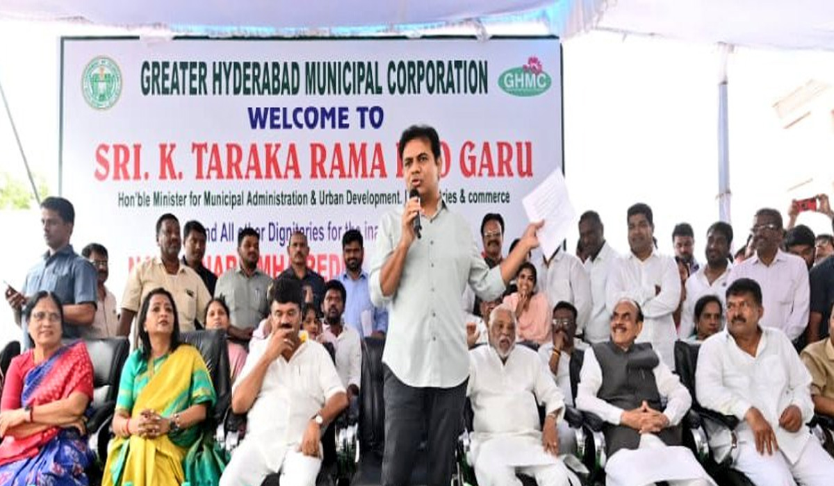 Minister KTR | ప్రతిపక్షాలకు ఈసారి సినిమా చూపిస్తాం: మంత్రి కేటీఆర్ Minister KTR | ప్రతిపక్షాలకు ఈసారి సినిమా చూపిస్తాం: మంత్రి కేటీఆర్
