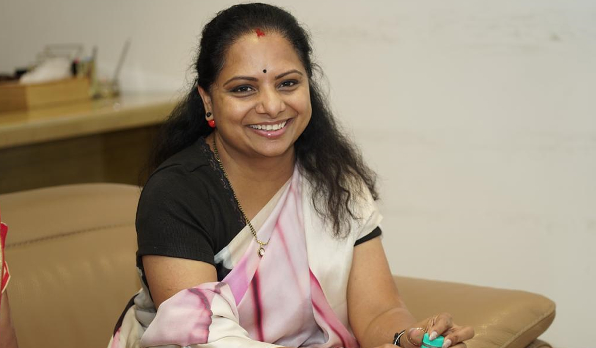 MLC Kavitha | బతుకమ్మ పాటను పాడిన కవిత MLC Kavitha | బతుకమ్మ పాటను పాడిన కవిత