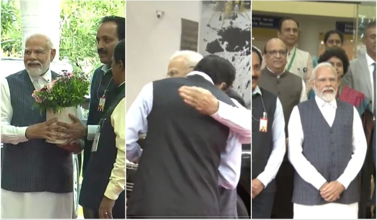 PM Modi | శభాష్ ఇస్రో.. చంద్రయాన్-3 సక్సెస్.. శాస్త్రవేత్తలకు మోదీ అభినందన PM Modi | శభాష్ ఇస్రో.. చంద్రయాన్-3 సక్సెస్.. శాస్త్రవేత్తలకు మోదీ అభినందన