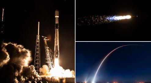 Space Ex | విధుల నిమిత్తం.. అంతరిక్షంలోకి నలుగురు వ్యోమగాములు Space Ex | విధుల నిమిత్తం.. అంతరిక్షంలోకి నలుగురు వ్యోమగాములు