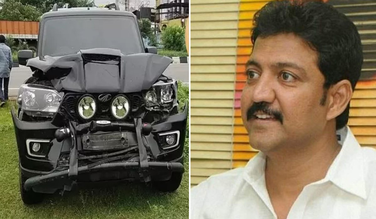 Vamsi | గన్నవరం ఎమ్మెల్యే వల్లభనేని వంశీకి తప్పిన ప్రమాదం Vamsi | గన్నవరం ఎమ్మెల్యే వల్లభనేని వంశీకి తప్పిన ప్రమాదం