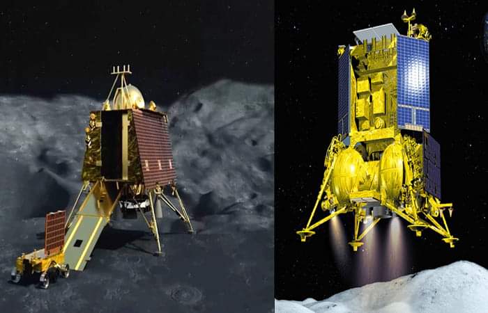 Chandrayaan-3 | మామగారూ.. బాగున్నారా! అల్లుడొస్తున్నాడు జాగ్రత్త! రెండు ల్యాండర్ల స్టోరీ లైన్ ఒకటే Chandrayaan-3 | మామగారూ.. బాగున్నారా! అల్లుడొస్తున్నాడు జాగ్రత్త! రెండు ల్యాండర్ల స్టోరీ లైన్ ఒకటే