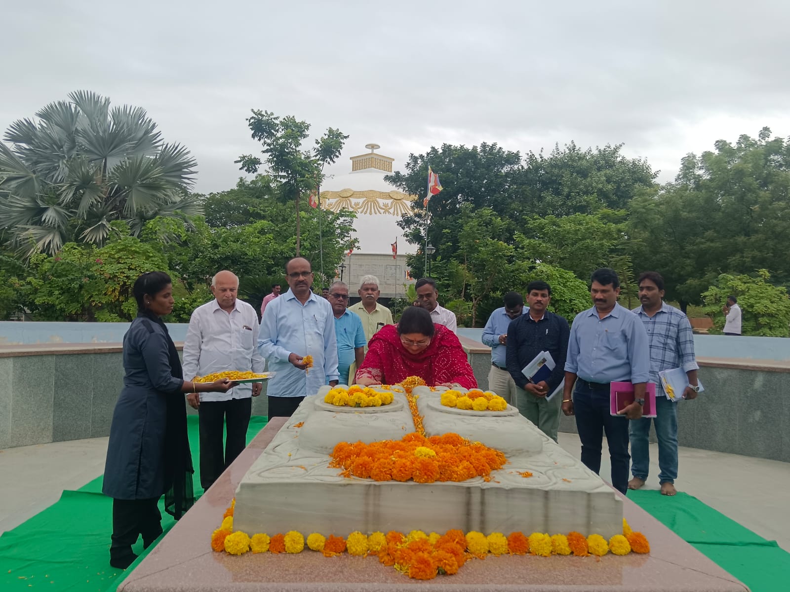 Buddha Vanam | కొత్త ప్రతిపాదనలతో బుద్ధ వనం అభివృద్ధికి కృషి: టూరిజం ముఖ్య కార్యదర్శి శైలజ రామయ్యర్ Buddha Vanam | కొత్త ప్రతిపాదనలతో బుద్ధ వనం అభివృద్ధికి కృషి: టూరిజం ముఖ్య కార్యదర్శి శైలజ రామయ్యర్