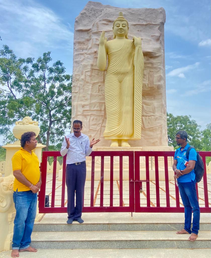 Buddhavanam | బుద్ధవనం.. అద్భుత బౌద్ధ ప్రపంచం: శ్రీలంక కళాకారులు Buddhavanam | బుద్ధవనం.. అద్భుత బౌద్ధ ప్రపంచం: శ్రీలంక కళాకారులు