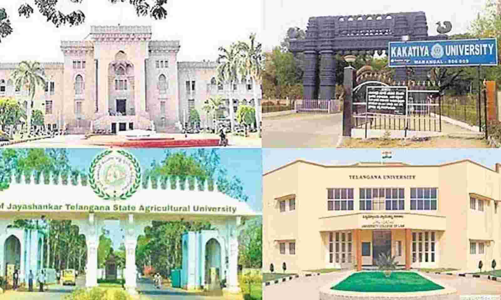 Telangana | వర్సిటీల్లో బోధించేవారేరి? 11 వర్సిటీల్లో 60% ఖాళీగా టీచింగ్ పోస్టులు Telangana | వర్సిటీల్లో బోధించేవారేరి? 11 వర్సిటీల్లో 60% ఖాళీగా టీచింగ్ పోస్టులు