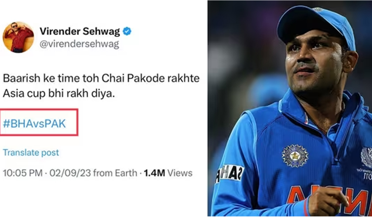 Virender Sehwag | జెర్సీల‌పై కూడా భార‌త్ అని రాయాలి.. వీరేంద్ర సెహ్వాగ్ ట్వీట్