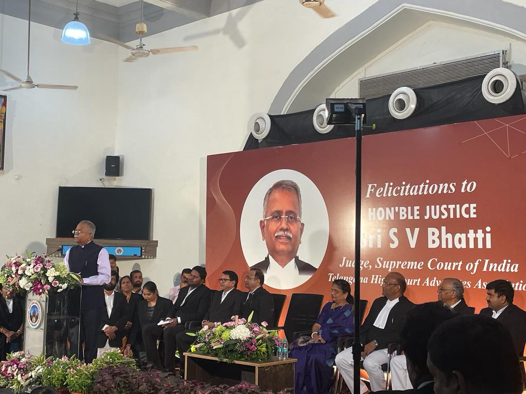 Justice SV Bhatti | న్యాయ వ్యవస్థను కాపాడాలి సుప్రీంకోర్టు న్యాయమూర్తి జస్టిస్ ఎస్వీ భట్టి Justice SV Bhatti | న్యాయ వ్యవస్థను కాపాడాలి సుప్రీంకోర్టు న్యాయమూర్తి జస్టిస్ ఎస్వీ భట్టి