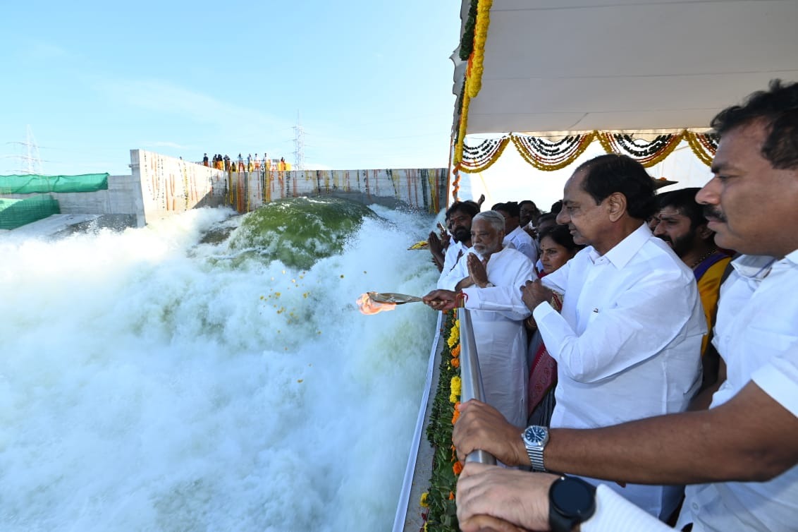 KCR | నాడు మాటిచ్చా.. నీళ్లు తెచ్చా: సీఎం కేసీఆర్ KCR | నాడు మాటిచ్చా.. నీళ్లు తెచ్చా: సీఎం కేసీఆర్