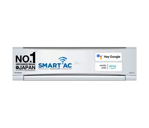 Panasonic Convertible 7-in-1 with Additional AI Mode Cooling 2023 Model 1.5 Ton 5 Star Split Inverter with 4 Way Swing, PM 0.1 Air Purification Filter AC with Wi-fi Connect  - Offer from Store 2