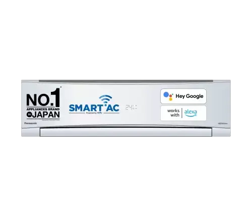 Panasonic Convertible 7-in-1 with Additional AI Mode Cooling 2023 Model 1 Ton 3 Star Split Inverter with 2 Way Swing, PM 0.1 Air Purification Filter AC with Wi-fi Connect - Offer from Store 2