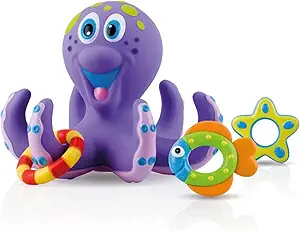 Nuby Floating Purple Octopus