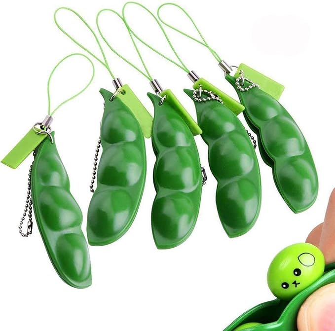 Squeeze Beans Edamame Fidget Toy