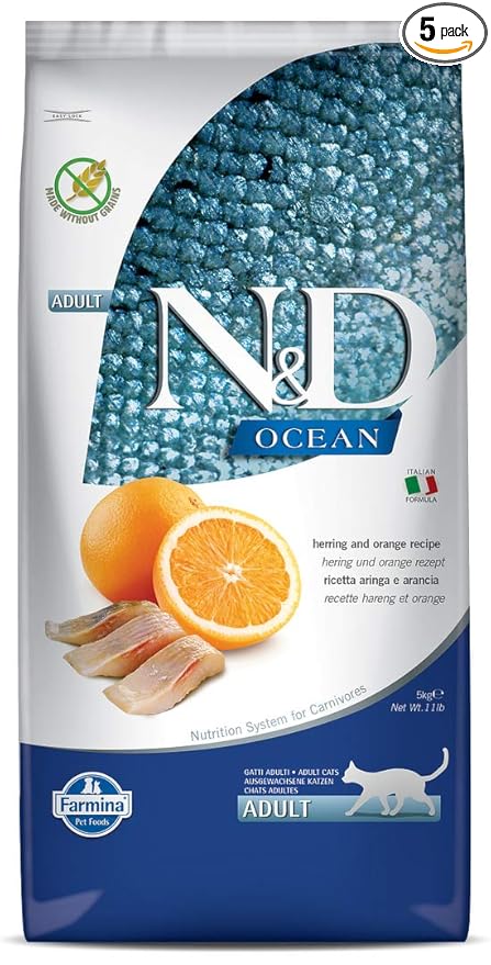 N&D Ocean Codfish & Orange Cat Food