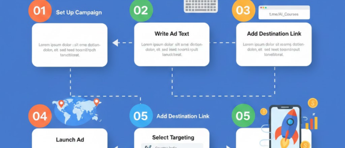 How to create Telegram ads India