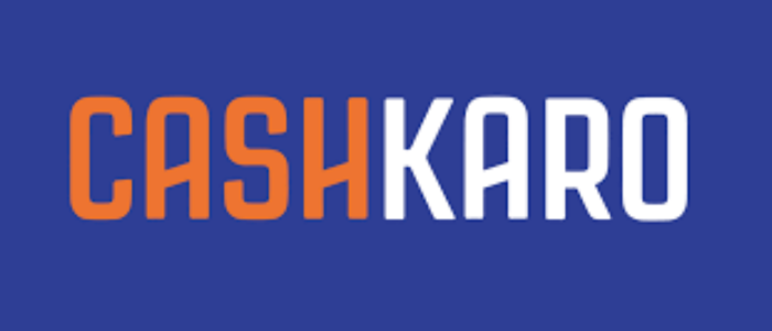 CashKaro app showing cashback and coupon offers for online shopping in India