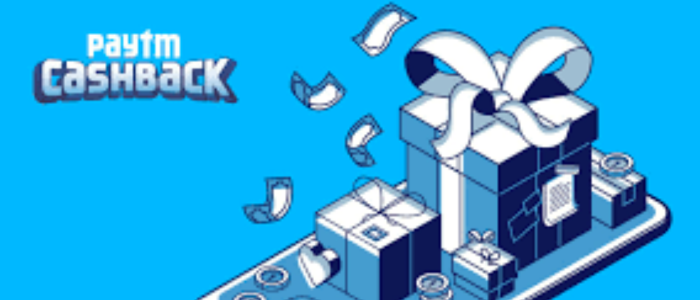 Paytm app showing cashback campaigns for online payments and shopping in India