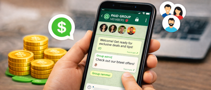paid whatsapp groups income model